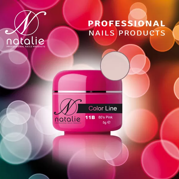 Gel UV Color Line Natalie 11B 80s Pink