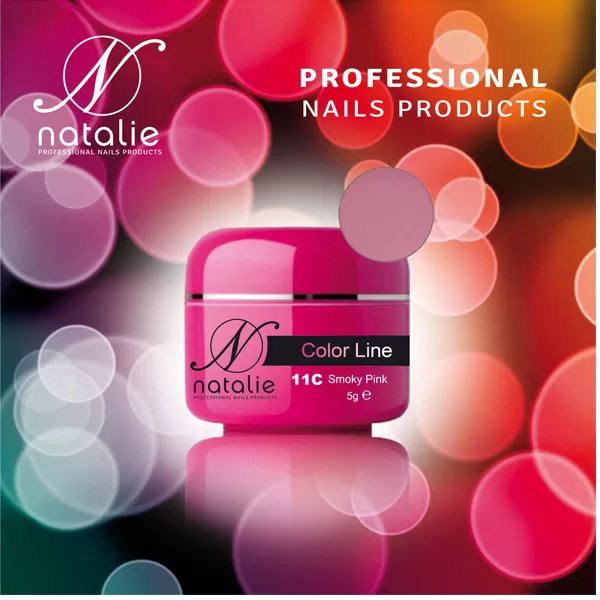 Gel UV Color Line Natalie 11C Smoky Pink