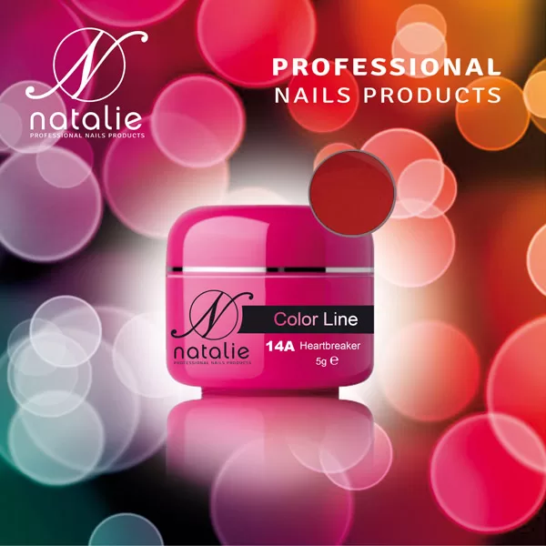 Gel UV Color Line Natalie 14A Heartbreaker