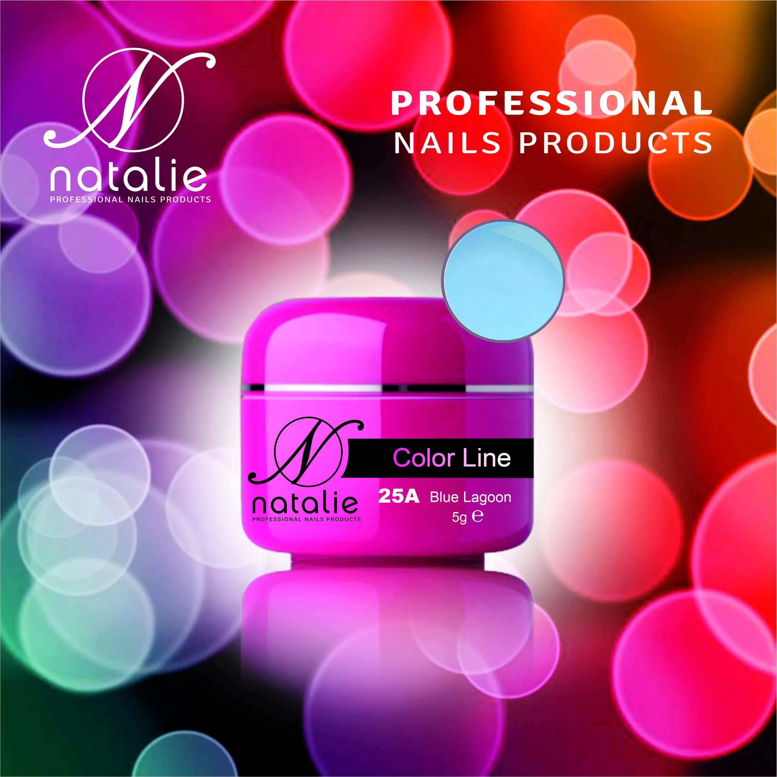 Gel UV Color Line Natalie 25A Blue Lagoon