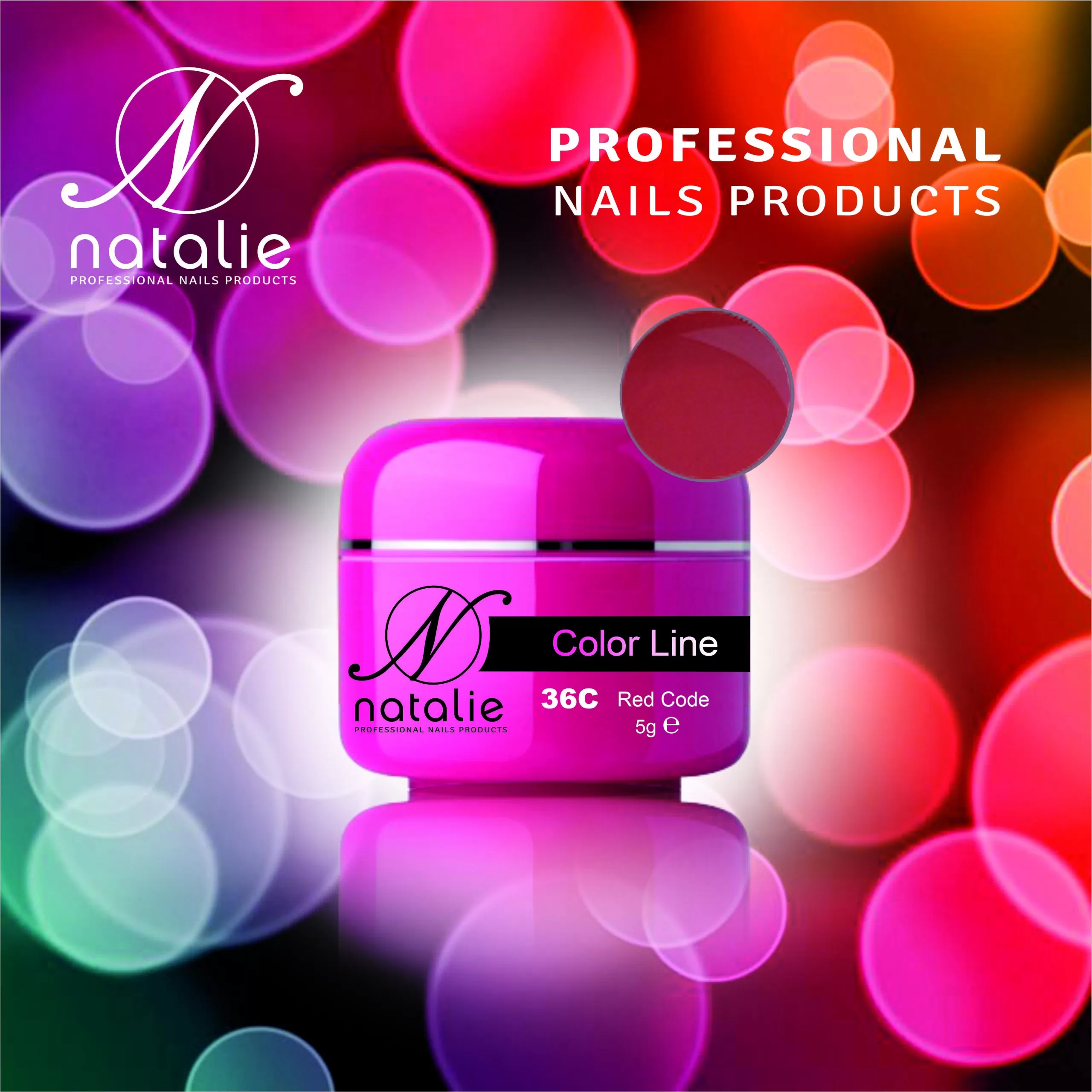 Gel UV Color Line Natalie 36C Red Code