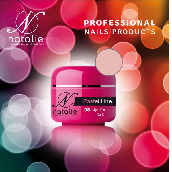 Gel UV Pastel Line Natalie 08 Light Pink